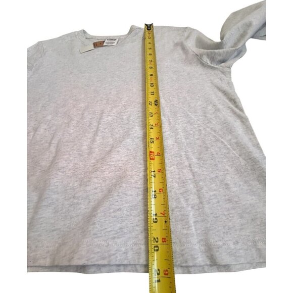 Pink Victoria's Secret 2 Cotton Long Sleeve Crew Neck Mid-Length Gray Black M - Picture 11 of 15